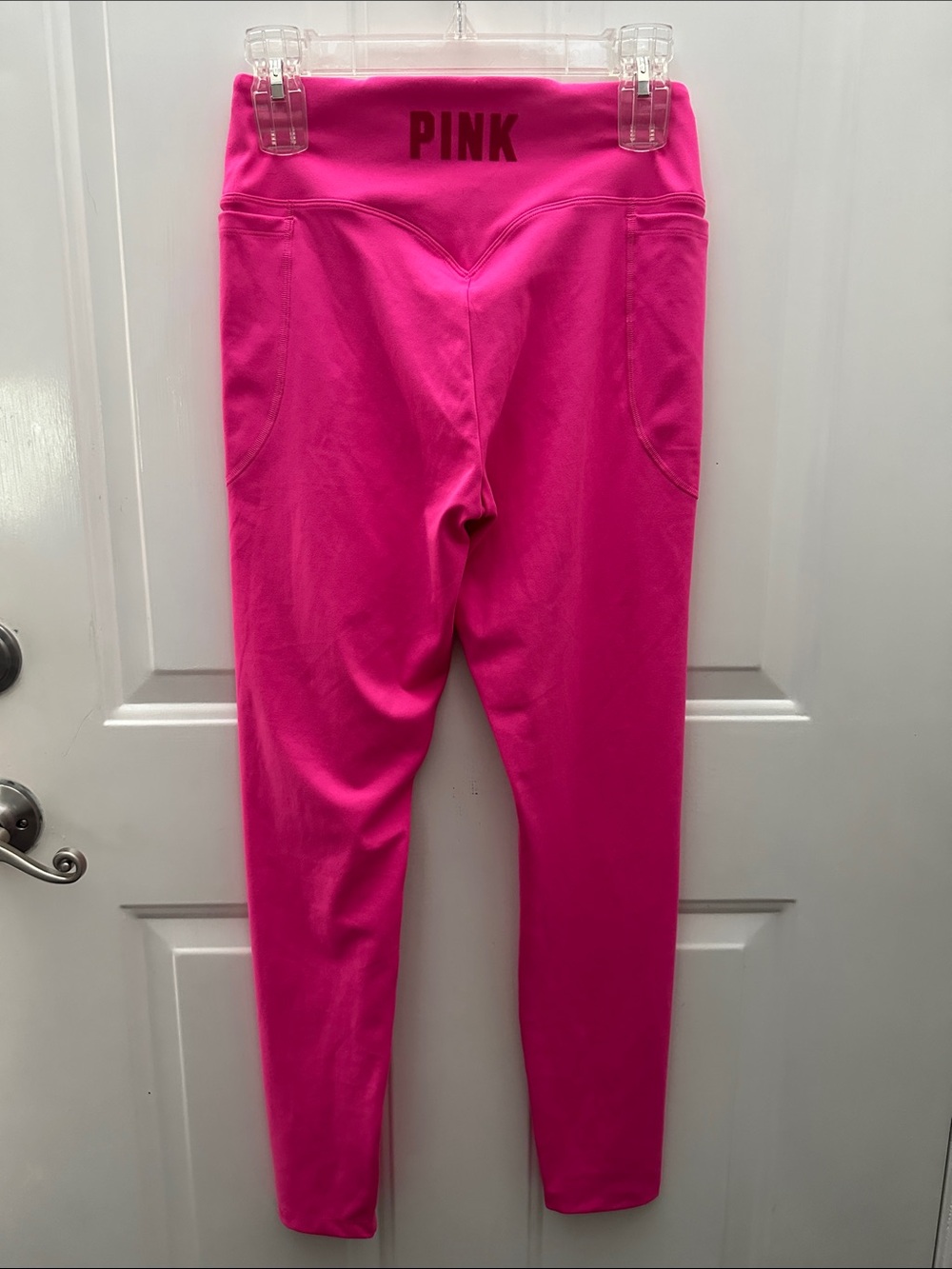 PINK Victoria's Secret Bright Fuchsia High-Waist Leggings
